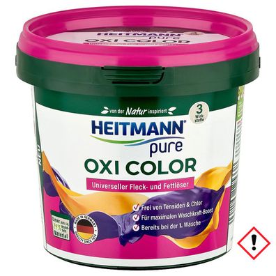 Heitmann pure OXI Color universeller Fleckentferner und Fettlöser 500g