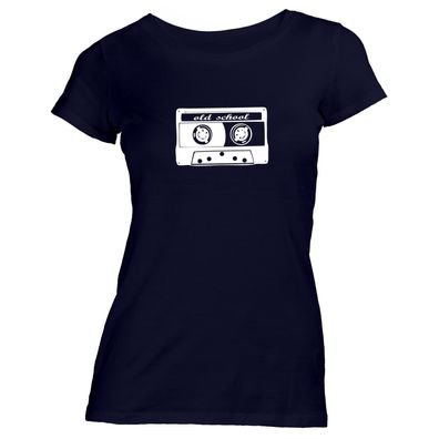 Damen T-Shirt old school tape