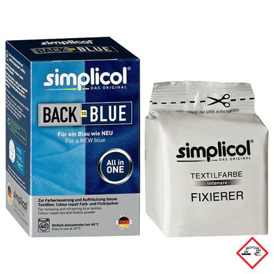 Simplicol Farberneuerung Hautfreundlich All in 1 Back to Blue