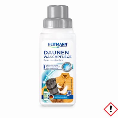 Heitmann Daunen Waschpflege Feinwaschmittel mit Lanolin 250ml