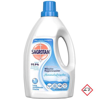 Sagrotan Wäsche Hygienespüler für saubere und frische Wäsche 1500ml