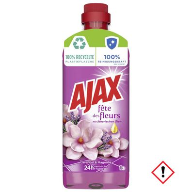 Ajax Allzweckreiniger Lavendel Magnolie mit natürlichen Ölen 1000ml