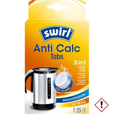 Swirl Anti Calc Tablets 3in1