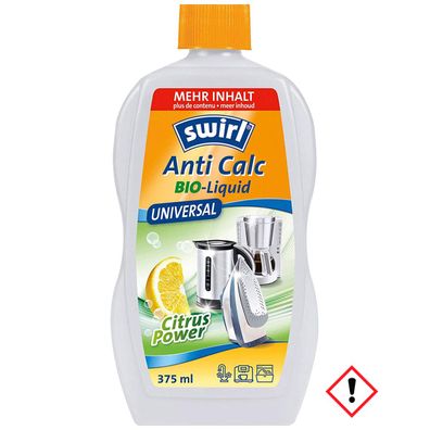 Swirl Anti Calc Bio Liquid Citrus Universal Entkalker 375 ml