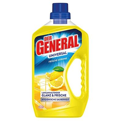 Der General Universal Frische Zitrone Allzweckreiniger 750ml 4er Pack