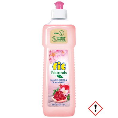 Fit Naturals Spülmittel Mandelblüte und Granatapfel Duft 500ml