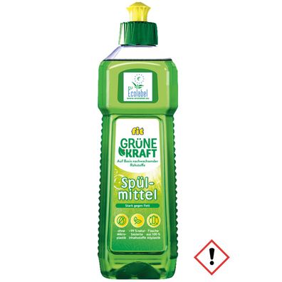 Fit Grüne Kraft Spülmittel aus pflanzenbasierten Rohstoffen 500ml