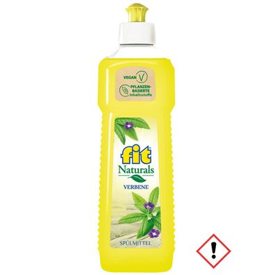 Fit Naturals Spülmittel Verbene zitrisch grüne Duftnote 500ml