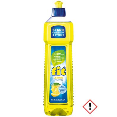 Fit Spülmittel Lemon höchste Spülkraft stark gegen Fett 750ml