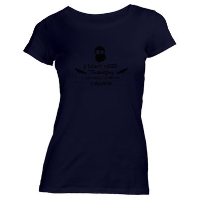 Damen T-Shirt Therapy Canada