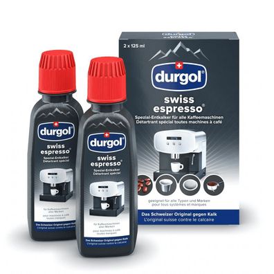 Durgol Swiss Espresso Spezial Entkalker Kaffeevollautomaten 2x125ml