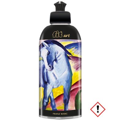 Fit Art Spülmittel Edition von Franz Marc Motiv Das Blaue Pferd 500ml