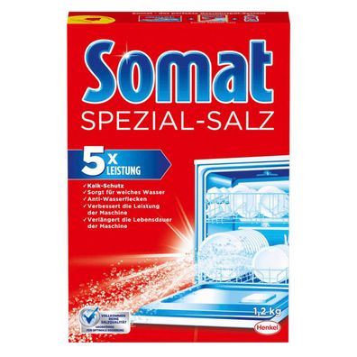 Somat Spülmaschinen Salz Wasserenthärtung Inhalt 4800g 4er Pack