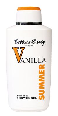 Bettina Barty Vanilla Summer Bath & Shower Gel 500 ml Sommerduft