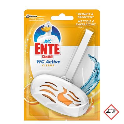 WC Ente Active Original Duftspüler Einhänger mit Citrus Duft 2x 40 g