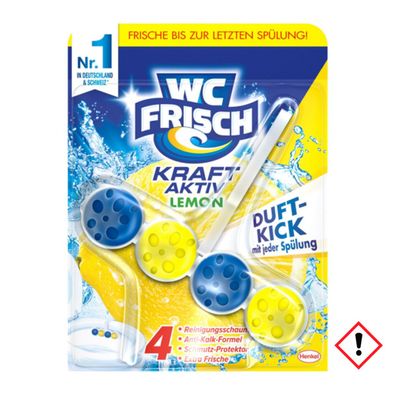 WC Frisch Kraft Aktiv Lemon Duftspüler Anti Kalk Formel 50 g