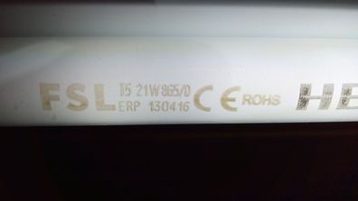 84 85 cm FSL T5 21w 865/ D ROHS CE Heitronic DayLight Lampe Röhre Neon Tube 21w/865