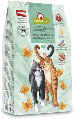 GranataPet ¦ DeliCatessen - Wild & Huhn Adult - 1,8 kg ¦ Katzentrockenfutter im ...