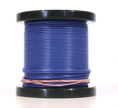Schneider 5033 Qualitäts-Litze Kabel 18x0,10 blau 50m 0,14mm² (0,14€/ m)
