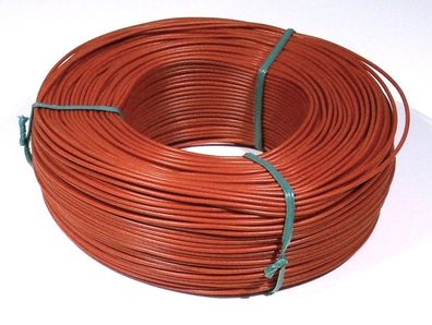 Schneider 5047 Qualitäts-Schwachstromlitze 18x0,50 rot 100m 0,14mm² (0,135€/1m)