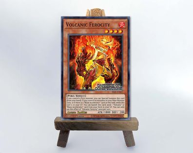 Volcanic Ferocity - Custom Card YGO Orica