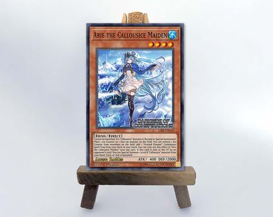 Arie the Callousice Maiden - Custom Card YGO Orica