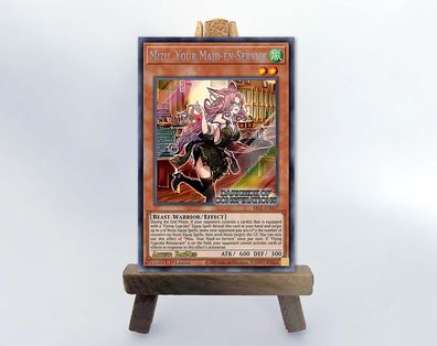 Mizu, Your Maid-en-Service - Custom Card YGO Orica