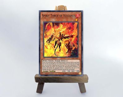 Spirit Torch of Vulcanus - Custom Card YGO Orica