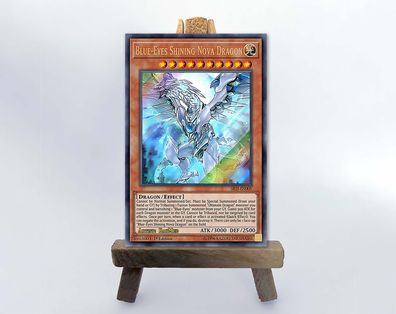 lue-Eyes Shining Nova Dragon - Custom Card YGO Orica