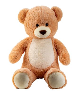 Riesen Teddybär mit hellem Bauch 100cm Kuscheltier Teddy