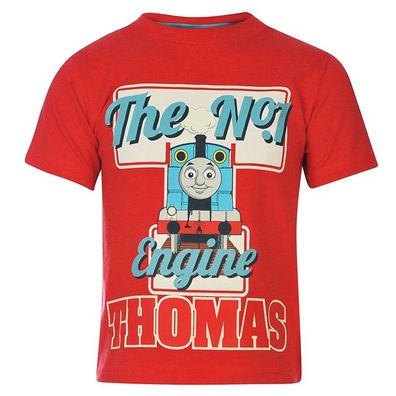 T-Shirt | Thomas & seine Freunde | rot | Kleine Lokomotive | Größe 92-104