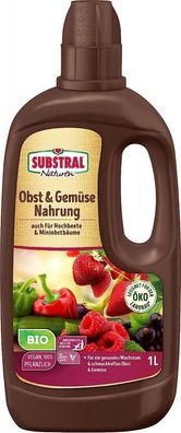 Substral® Naturen® Obst & Gemüse Nahrung BIO 1 Liter