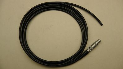LEMO Größe 1S Kabel Stecker FFA.1S.250 ( m ) mit Verriegelung + 3m Hochspannungskabel