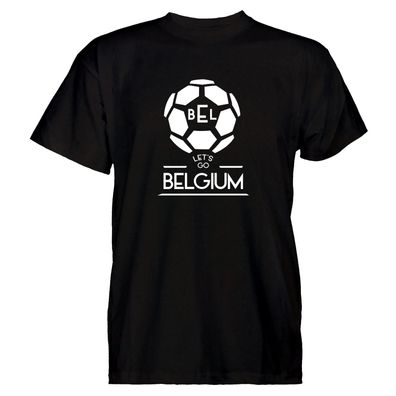Herren T-Shirt Football Belgium