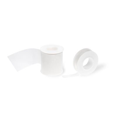 ABE® silk Rollenpflaster, mit Schutzring, 2,5 cm x 5 m, 1 Packung = 24 Stück