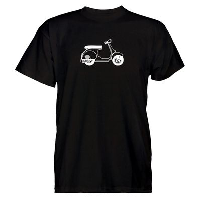 Herren T-Shirt Motorroller