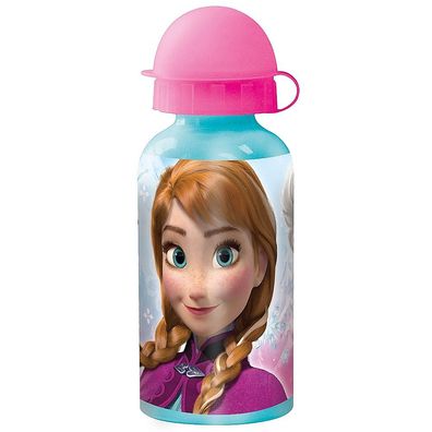 Alu-Trinkflasche 400 ml | Disney Eiskönigin | Frozen | Sport-Aluminium-Flasche