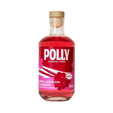 Polly - Pink London Classic - nach Pink Gin Art - alkoholfrei 0,5l