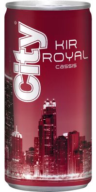 12x City Kir Royal Cassis Dose 0,2l 5,5%vol.