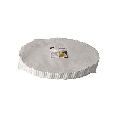 Papstar Einweg Plattenpapiere oval weiß 230 x 355 mm 500 Stück