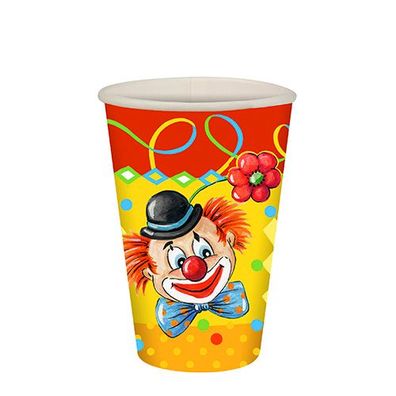 Papstar Trinkbecher Clown