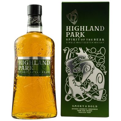 Highland Park Spirit of the Bear 1l (Smoky & Bold) Literflasche 40%vol.