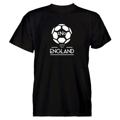 Herren T-Shirt Football England
