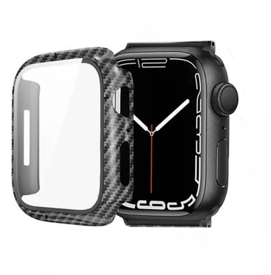 Schutzhülle für Apple Watch Ultra Carbon Glas Series 8 7 6 5 SE 40/41/44/45/49mm