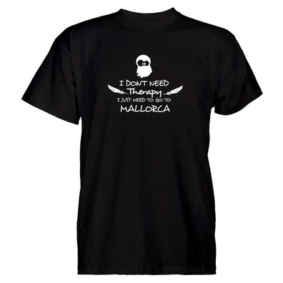 Herren T-Shirt Therapy Mallorca
