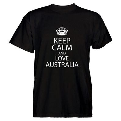 Herren T-Shirt KEEP CALM Australia