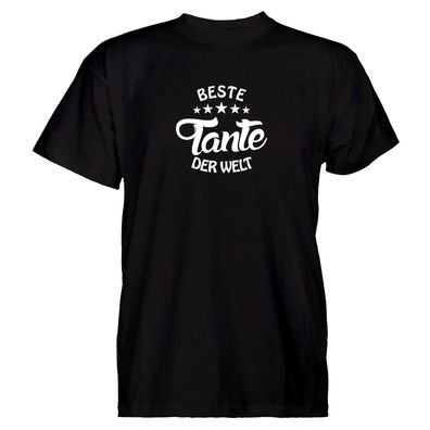 Herren T-Shirt Beste Tante der Welt