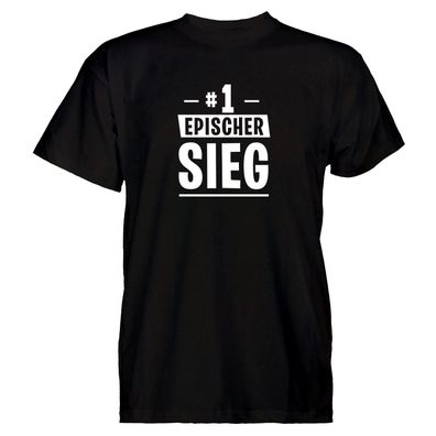 Herren T-Shirt Epischer Sieg