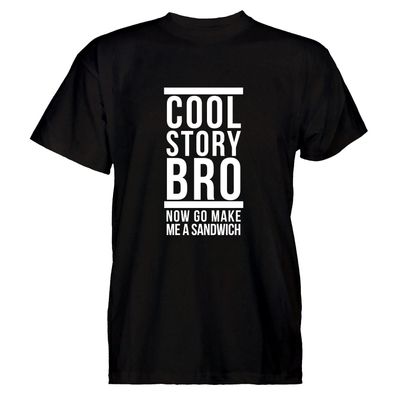 Herren T-Shirt cool story Bro