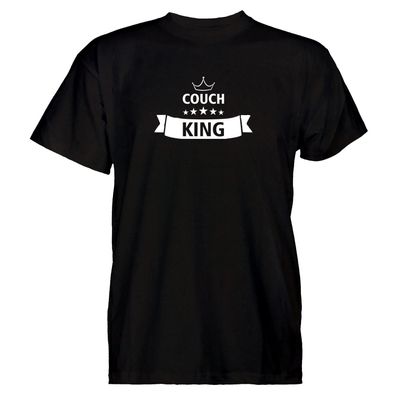 Herren T-Shirt Couch King